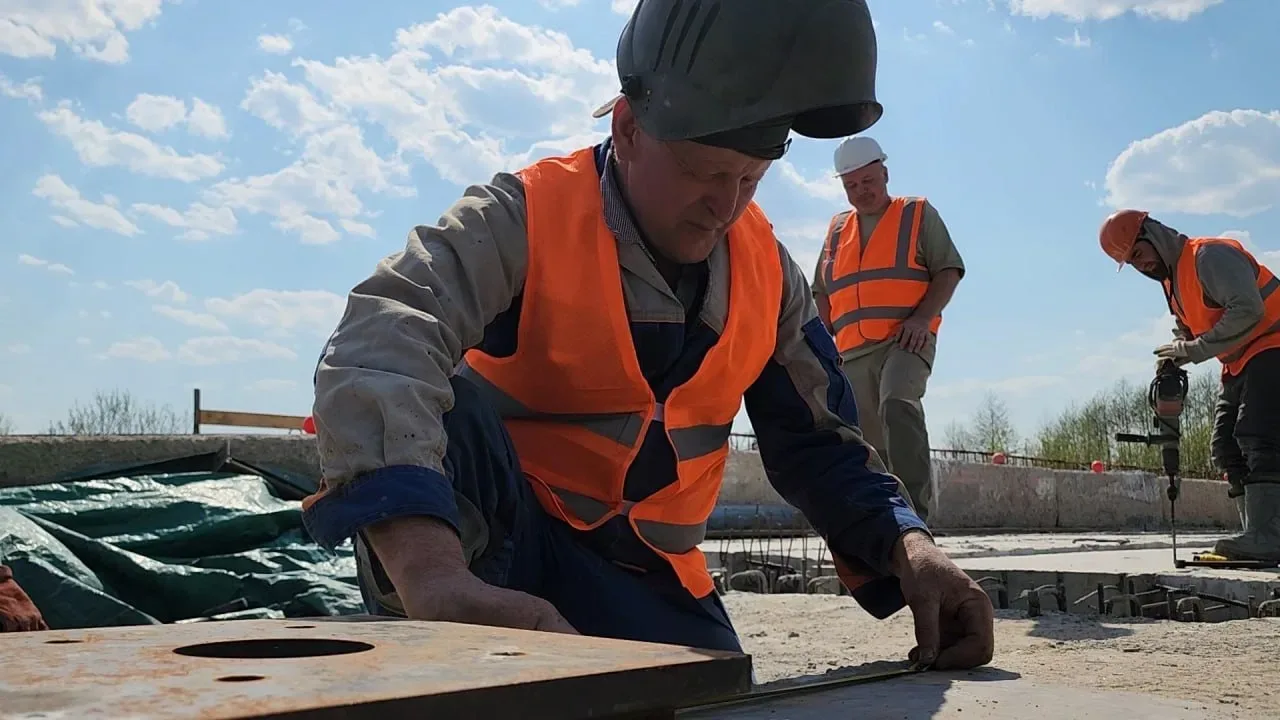 В м.о. Егорьевск приступили ко второму этапу капремонта моста через реку Белавинку у деревни Янино —