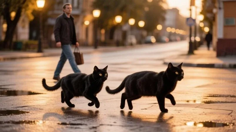 🐈‍⬛Черные кошки будут обходить вас десятой дорогой, если пройдете тест по приметам Знаете ли вы, как
