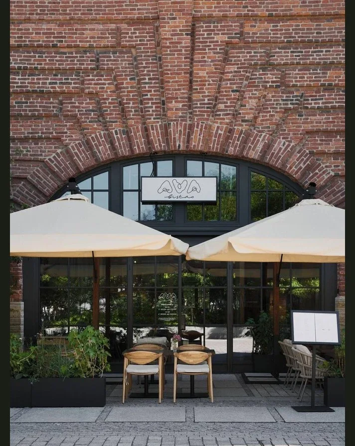Террасы для ваших майских праздников  • Ava bistro (наб. Адмиралтейского канала, 2) Терраса среди жи