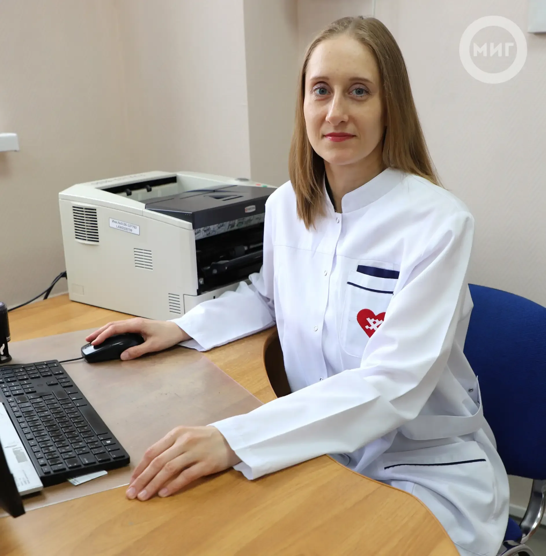 👏 В Ноябрьскую ЦГБ устроились на работу терапевт и специалист УЗИ  Ольга Корелина и Елизавета Цепило