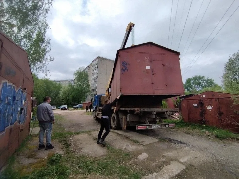 Во Владимире снесут незаконные гаражи на улице Жуковского  Администрация Фрунзенского района приступ