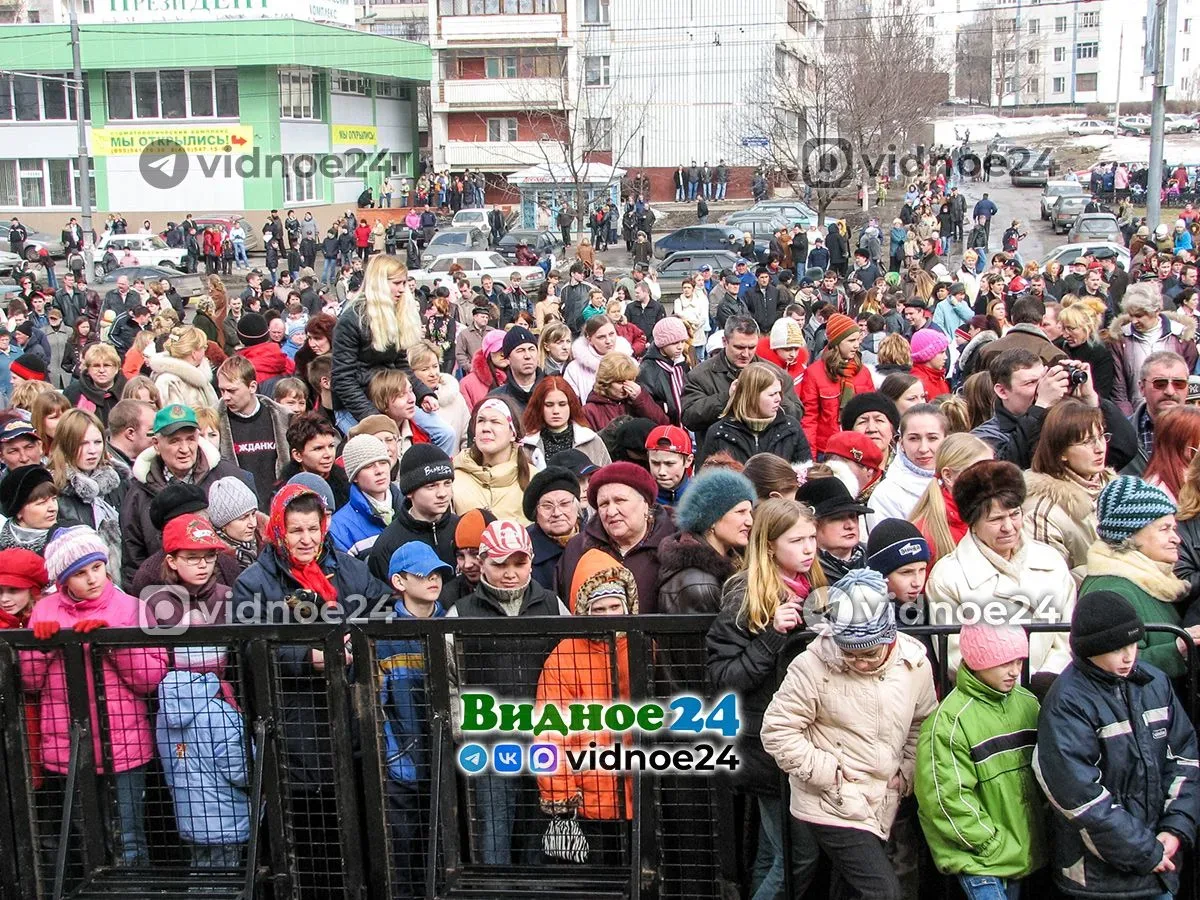 Открытие ТЦ «Курс» 20 лет назад  Подписывайтесь на Видное 24
