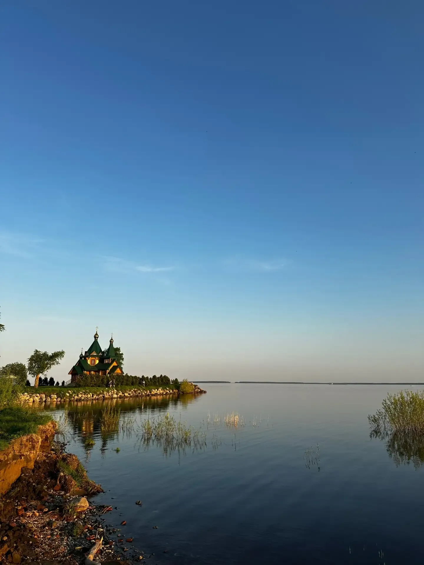 Вечерняя красота на Рыбинском водохранилище глазами наблюдательной Екатерины Драницыной 😍