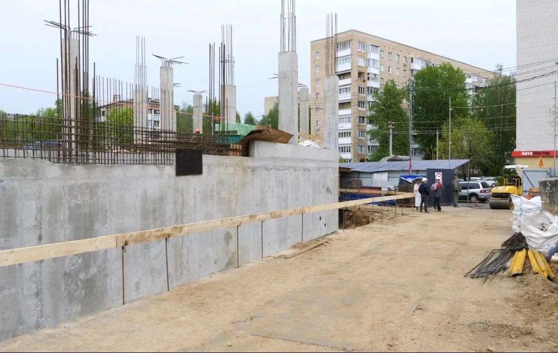 Продолжаем следить за динамикой строительства семейного физкультурно-оздоровительного комплекса «Тер