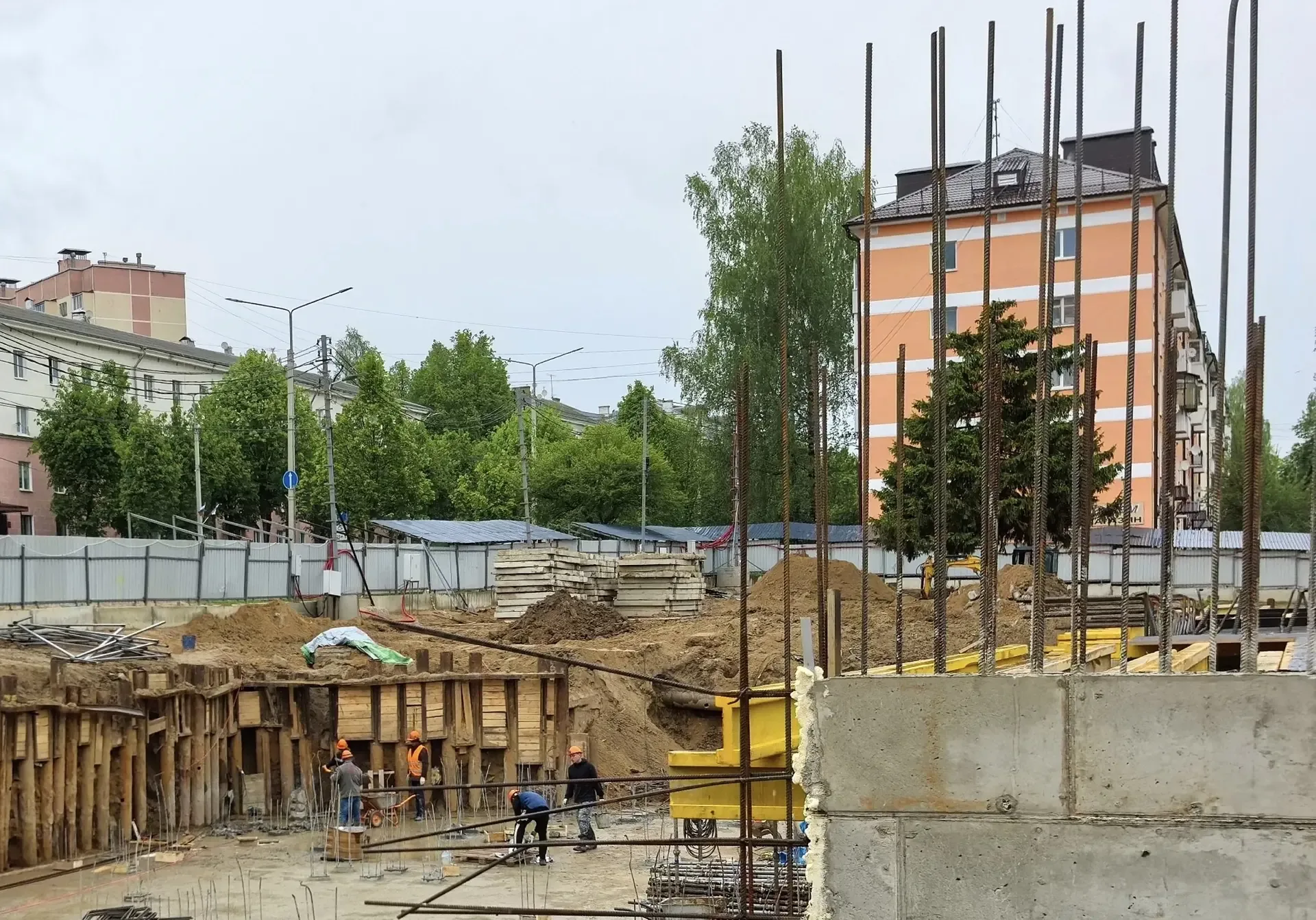 Продолжаем следить за динамикой строительства семейного физкультурно-оздоровительного комплекса «Тер