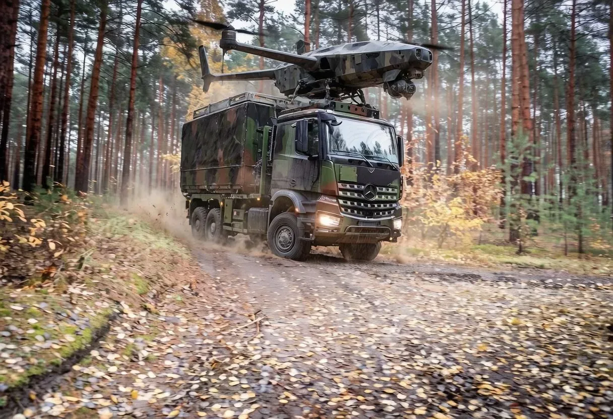 🚨⚙️ Mercedes строит «матку» для дронов, Volkswagen — штурмовые машины. Автопром Европы меняет профес