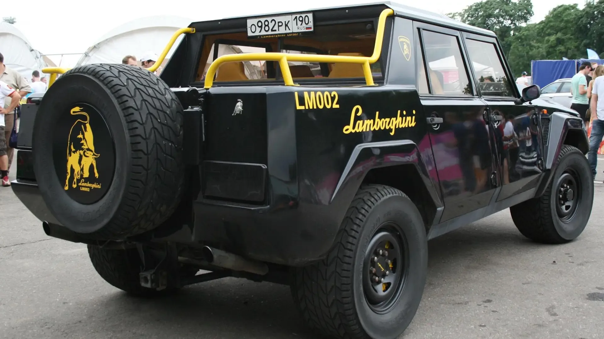 💪 Танк вместо спорткара. Редкие автомобили DRIVE2  Всего два экземпляра Lamborghini LM-002 зарегистр