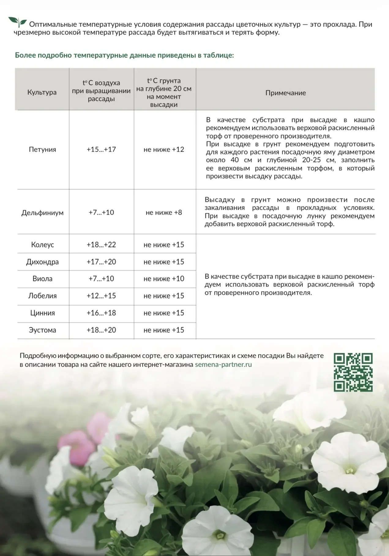 Вы просили — мы сделали! 🌱  Ловите подробный гайд по уходу за овощной и цветочной рассадой 🌸🥬  Мы по