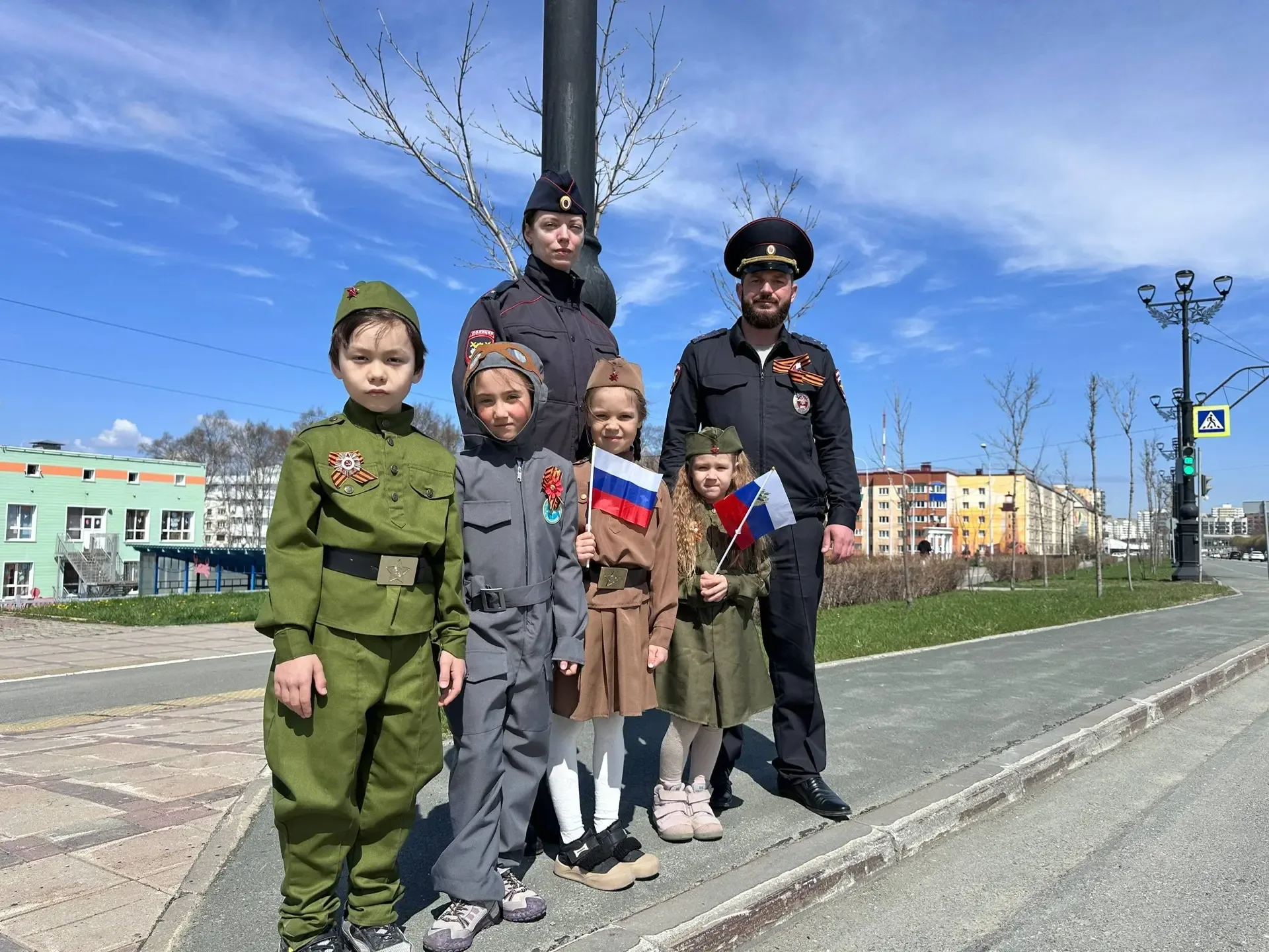 🎗️Торжественное мероприятие, приуроченное к празднованию Великой Победы, прошло в Южно-Сахалинске  🔥