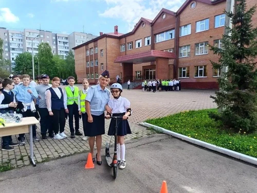 📍В Домодедово сотрудники Госавтоинспекции в партнерстве со специалистами из РОО «СБДД» организовали 