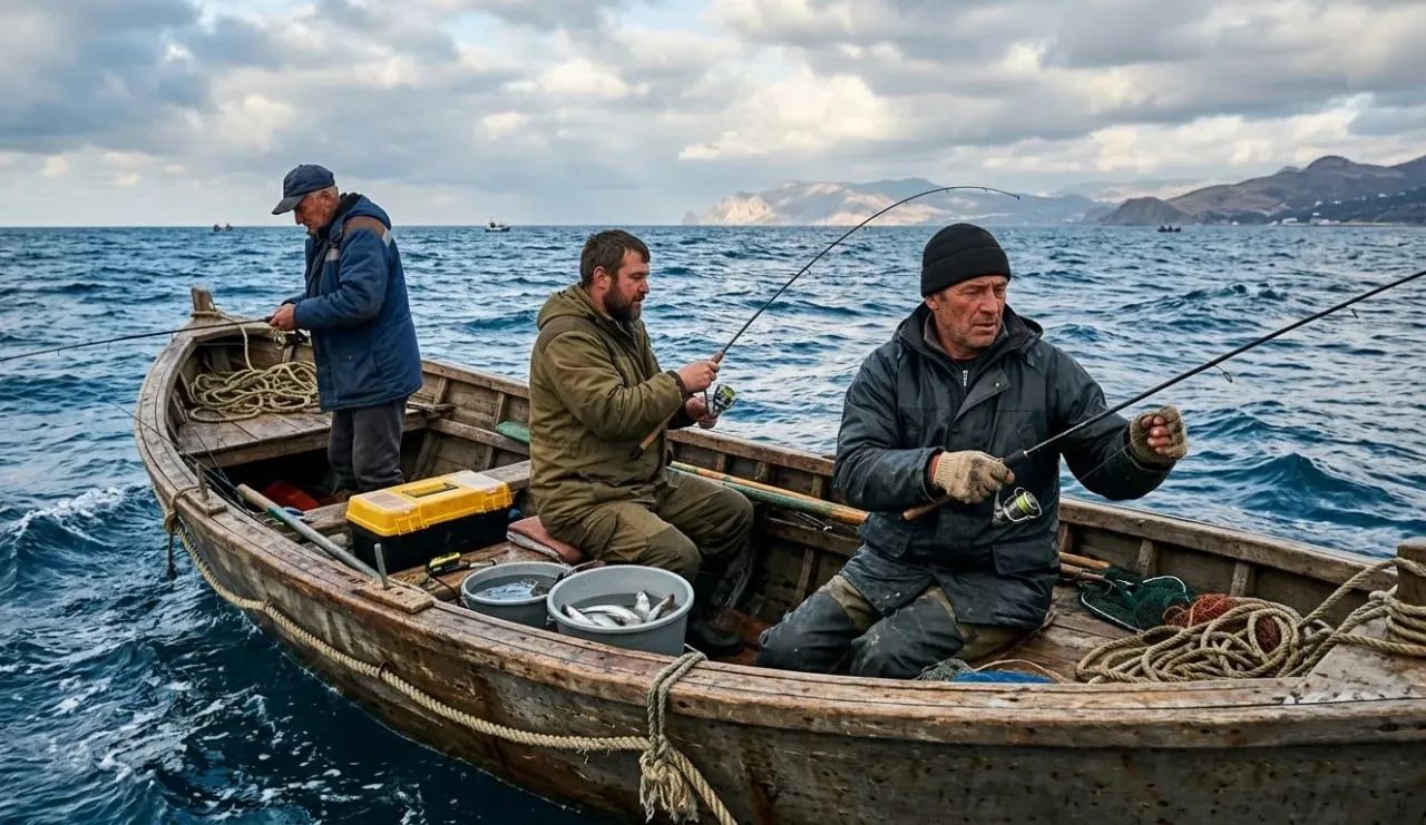 🐡 К берегам Крыма подошла барабулька  В Крыму началась настоящая охота за барабулькой — первые уловы