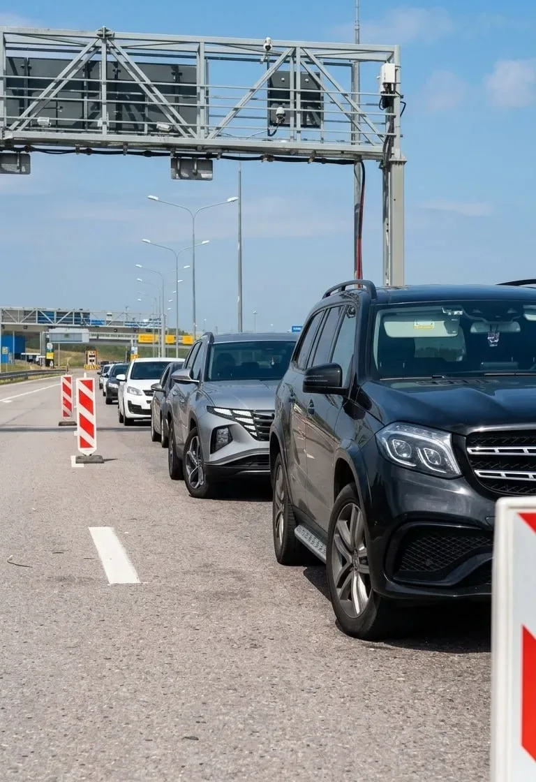 ⚡️ На Крымском мосту увеличили количество досмотровых пунктов  На Крымском мосту перед курортным сез