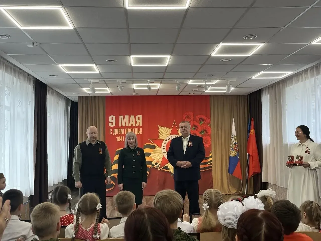 Праздничный концерт «Победный май» в «Незабудке»  В детском учреждении санаторного типа «Незабудка» 