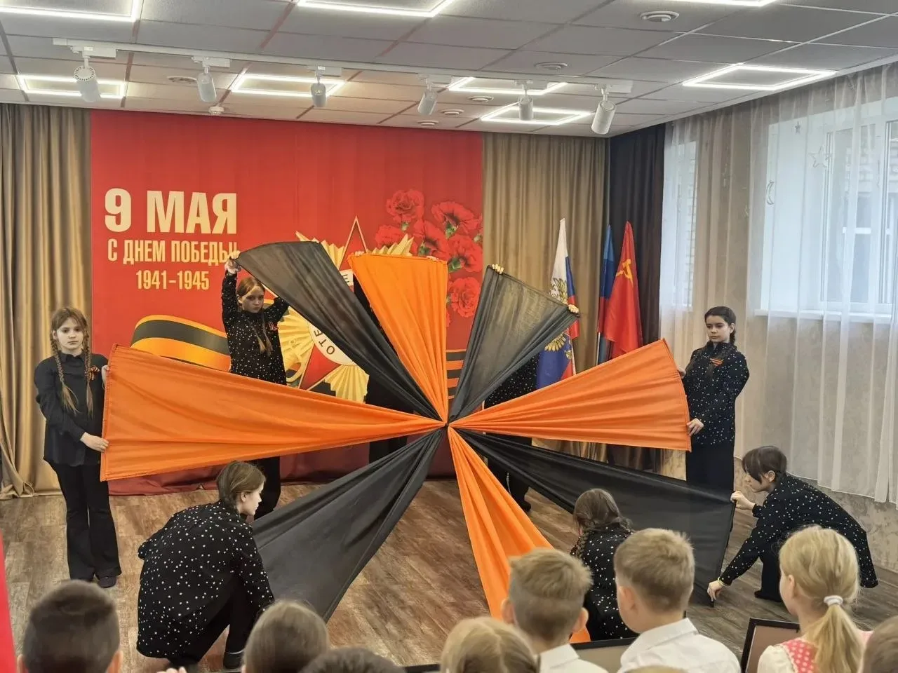 Праздничный концерт «Победный май» в «Незабудке»  В детском учреждении санаторного типа «Незабудка» 