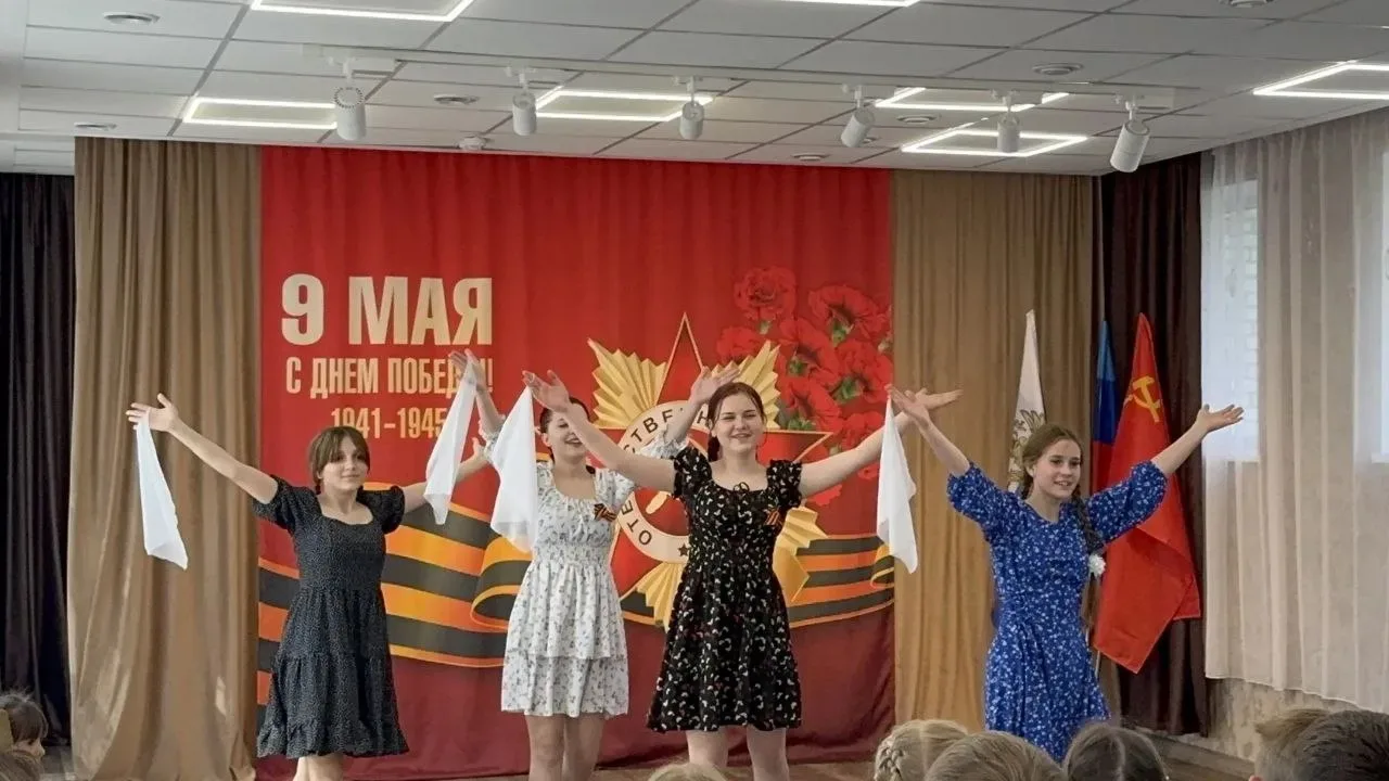 Праздничный концерт «Победный май» в «Незабудке»  В детском учреждении санаторного типа «Незабудка» 