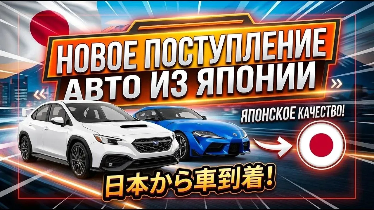 Новое поступление из Японии: состояние, комплектация, цена!  Смотреть на YouTube Смотреть ВКонтакте 