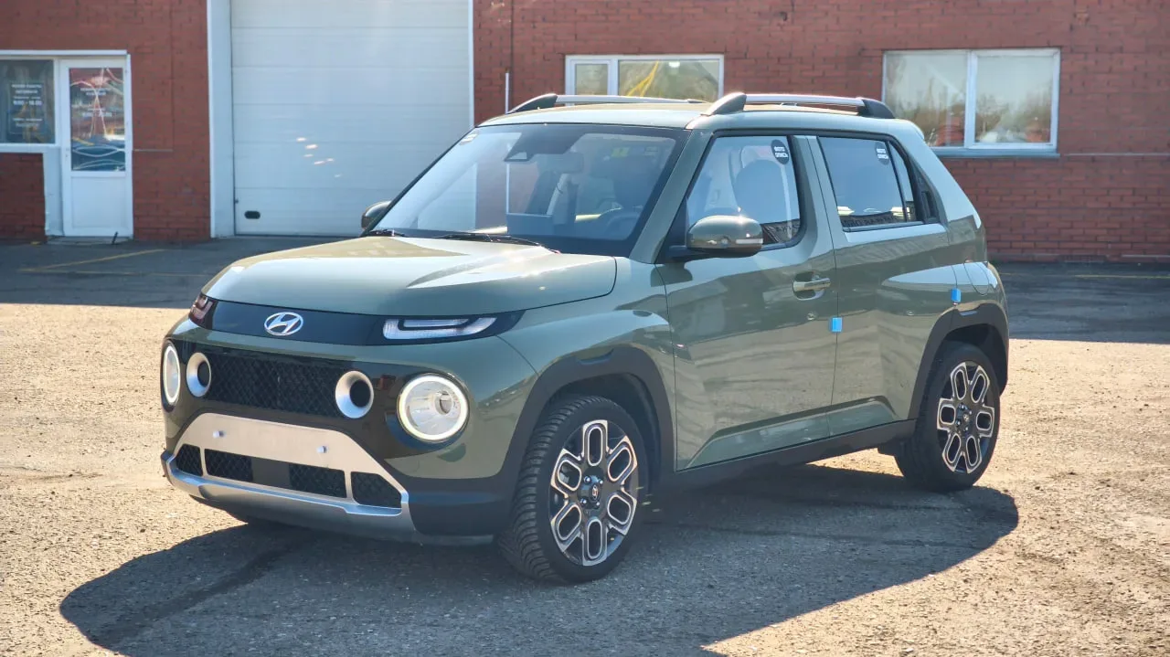 🔥Выдаем автомобиль нашему клиенту  ⛩🚗Hyundai Casper 2021 года 🔸Объем двигателя: 1л турбо 100 л.с. 🔸Т