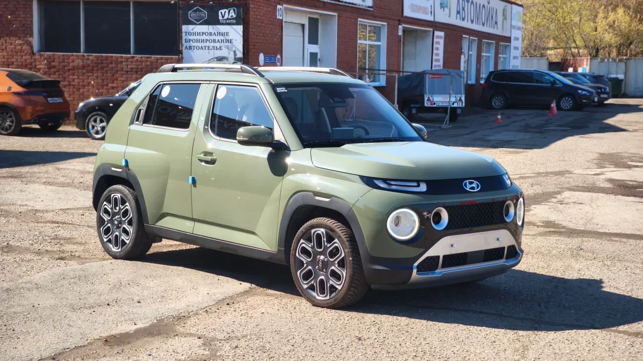 🔥Выдаем автомобиль нашему клиенту  ⛩🚗Hyundai Casper 2021 года 🔸Объем двигателя: 1л турбо 100 л.с. 🔸Т