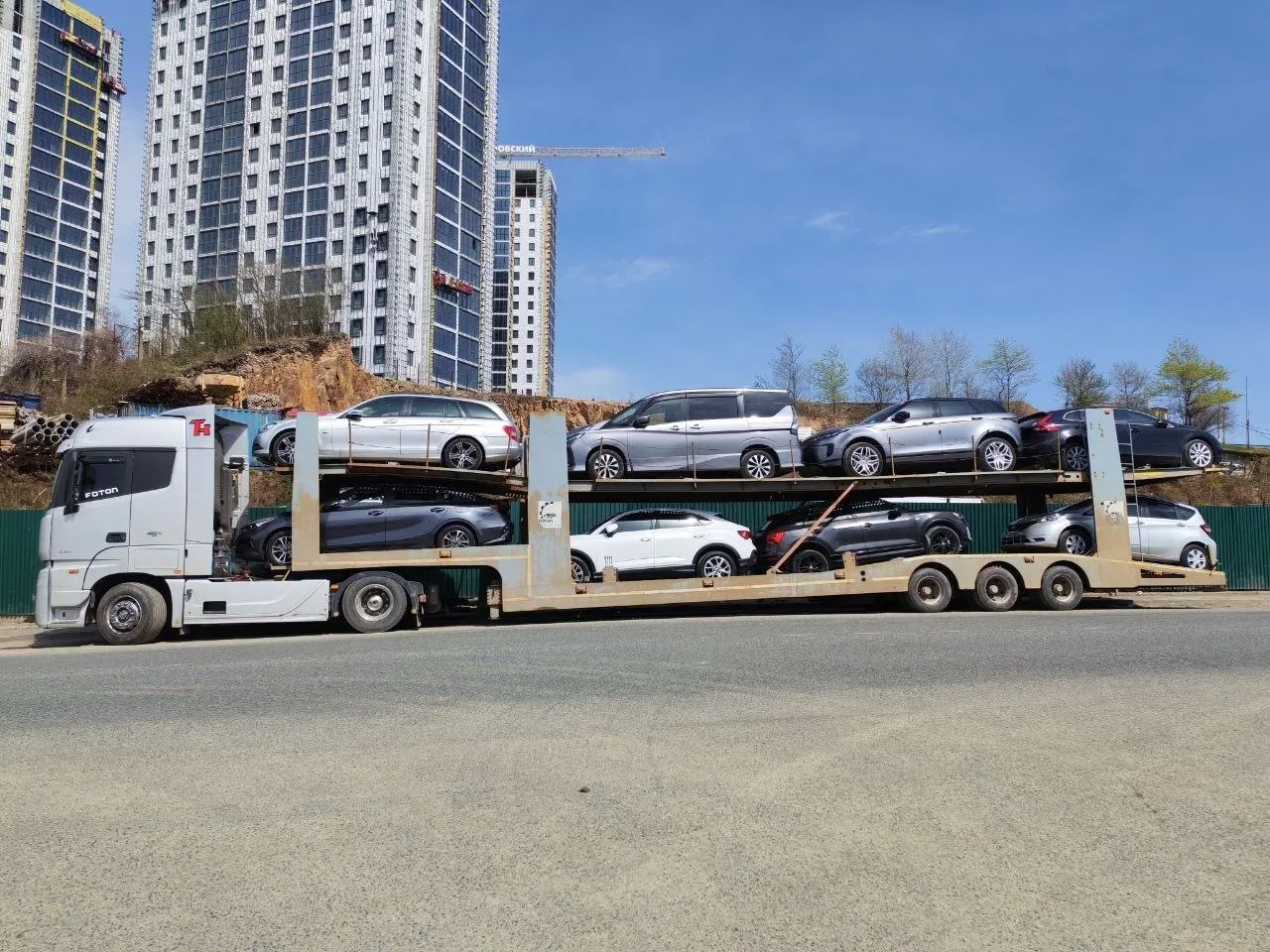 🔥Отправляем два автовоза в Красноярск и Москву с автомобилями наших подписчиков!  По вопросам расчет