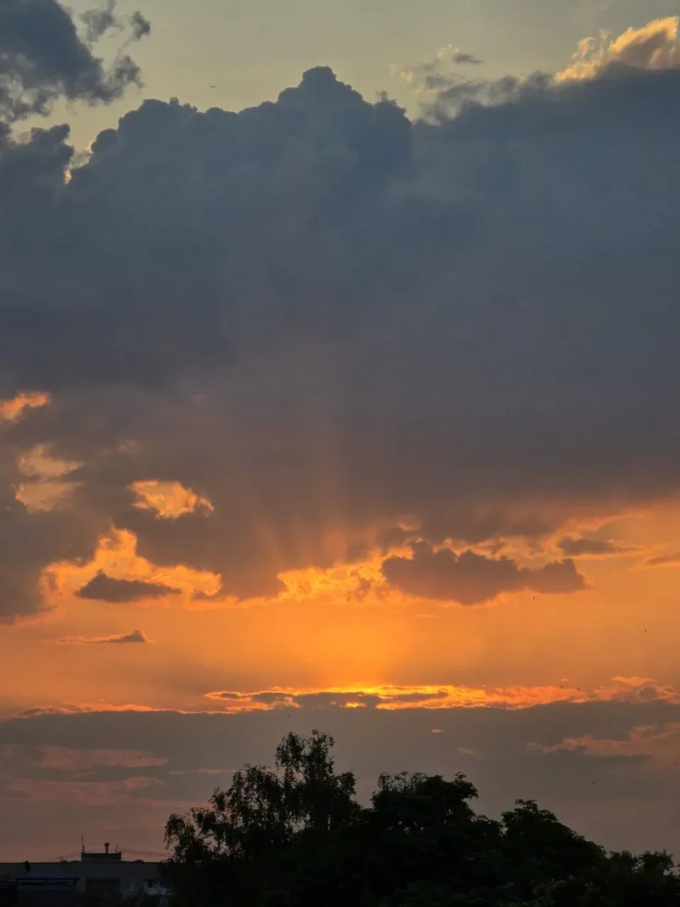 Закат в Монино сегодня 🌇