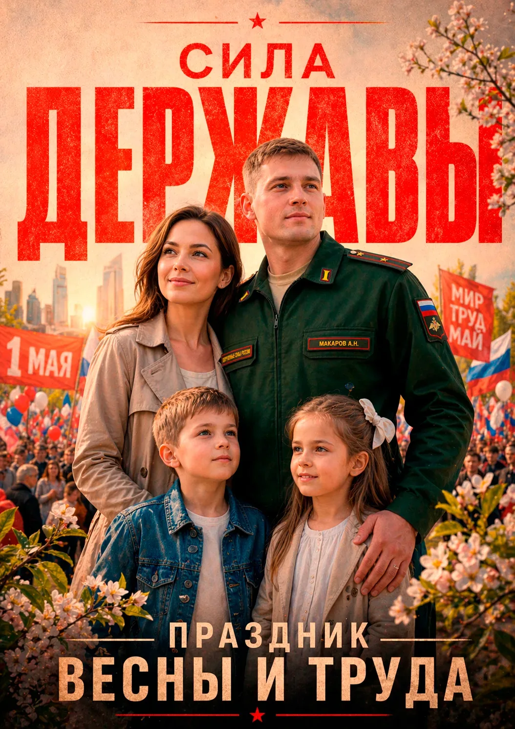 Мир! Труд! Май!  1 мая в России отмечается Праздник Весны и Труда.  День весны в начале мая славяне 