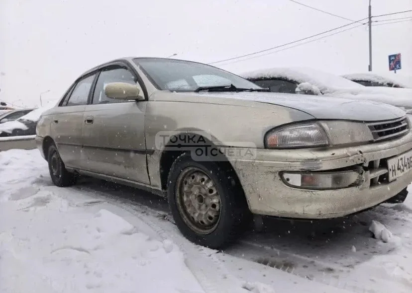 ❗️В Дальнем кто-то врезался в Toyota Carina и скрылся  Авария произошла на улице Крымской в планиров