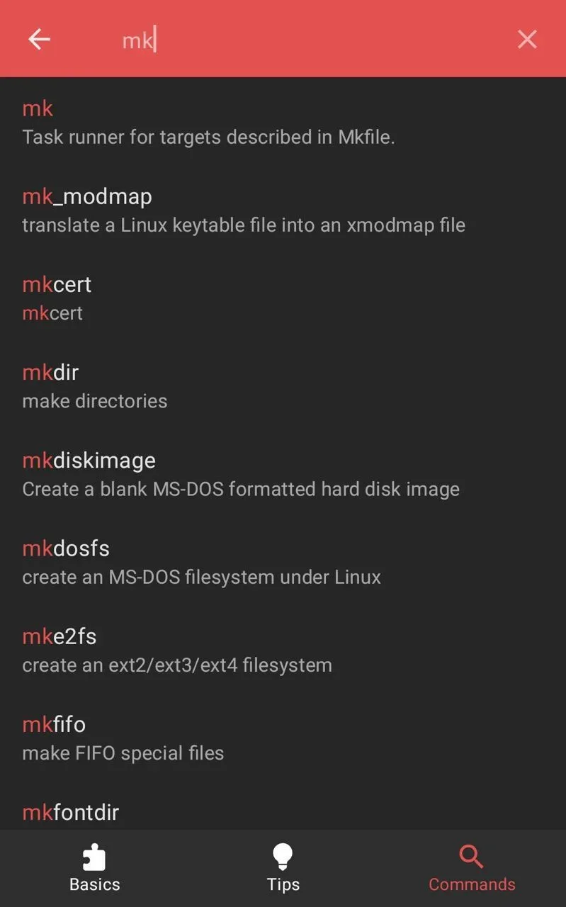 Справочное приложение по Linux с 1М+ загрузками, основами, советами и отформатированными man-страниц