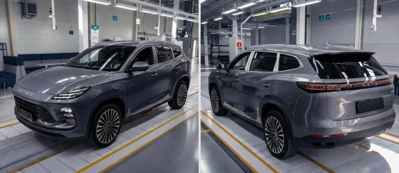 Встала на конвейер первая модель Esteo – кроссовер MX  На заводе в Шушарах (бывш. GM) холдинг АГР за