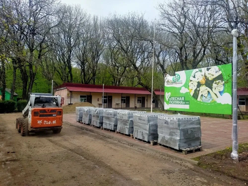 Активными темпами ведем работы по замене электросетей в детском оздоровительно-образовательном центр