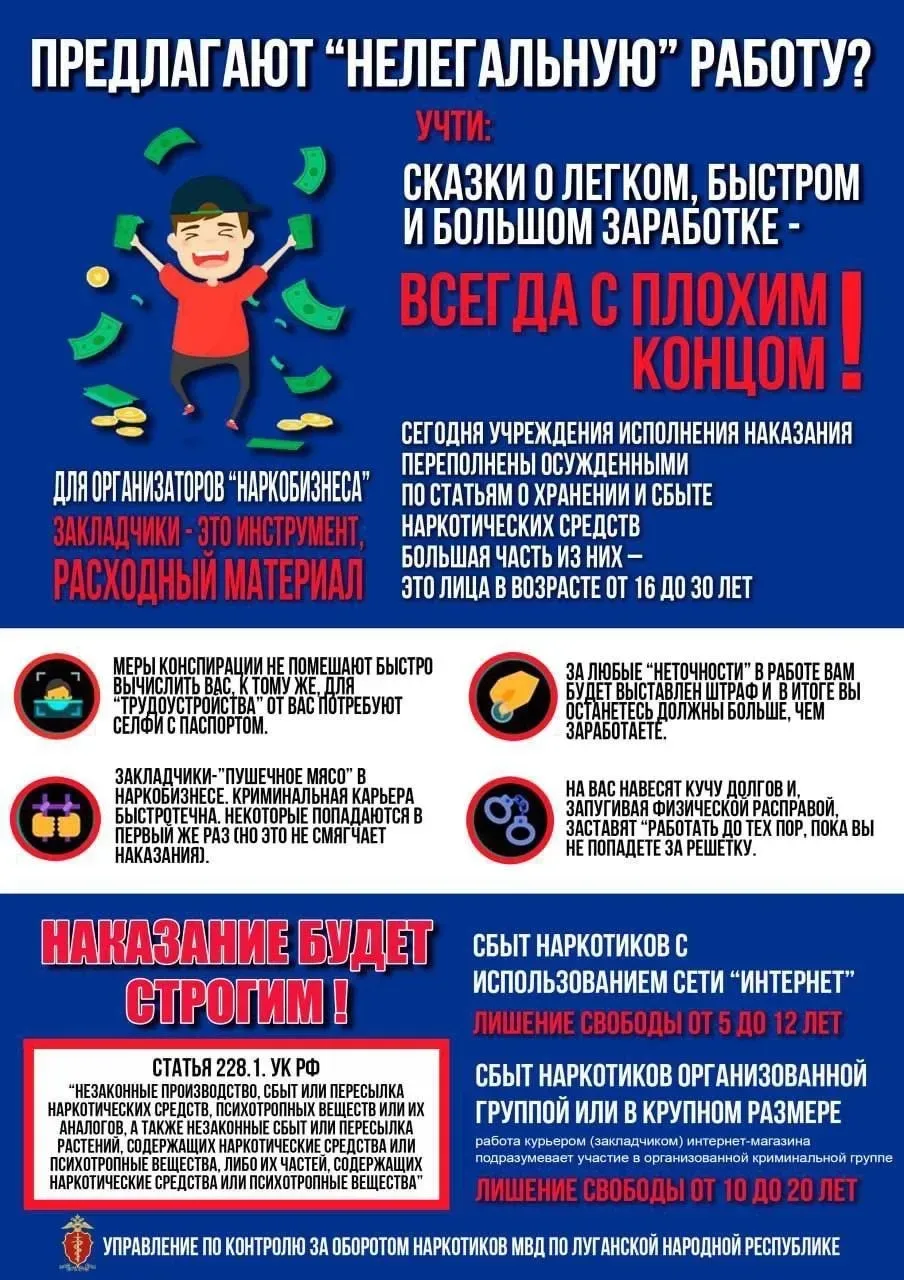 ⚠️ ВАЖНО: Наркотики и мессенджеры = тюрьма!  Использование мессенджеров (MAX, Telegram, WhatsApp и и