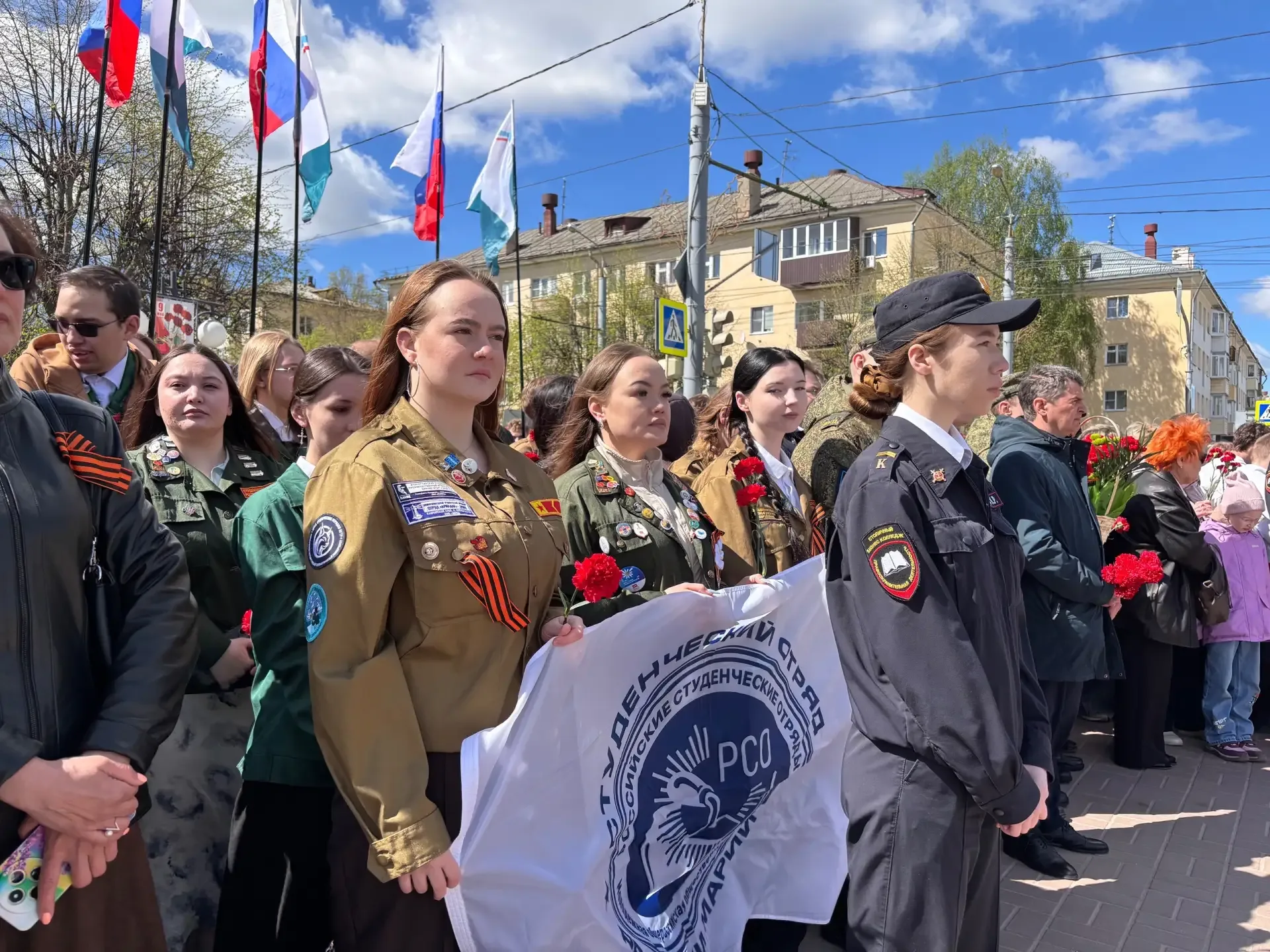 9 мая в рамках торжественного этапа Всероссийской патриотической акции «Поклонимся великим тем годам