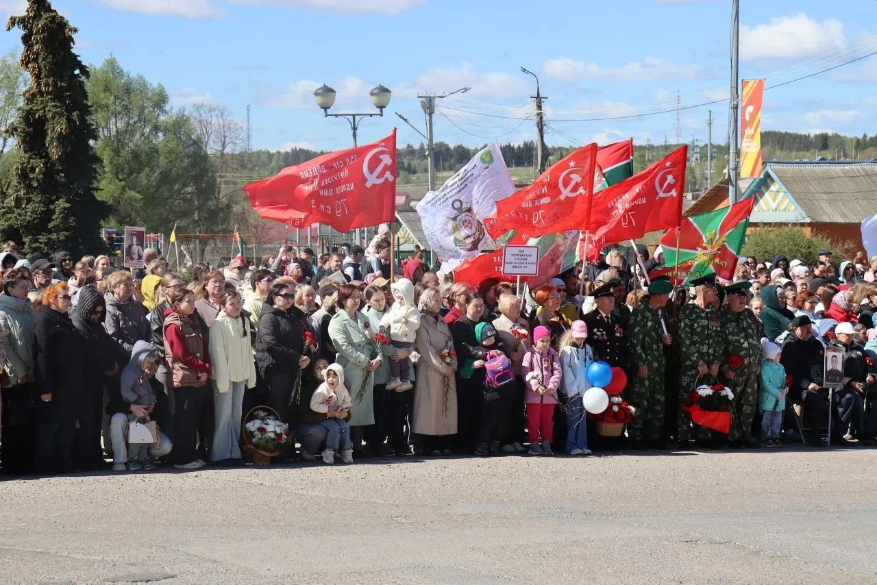 В Моркинском районе прошло торжественное мероприятие, посвященное 81-й годовщине Победы в Великой От