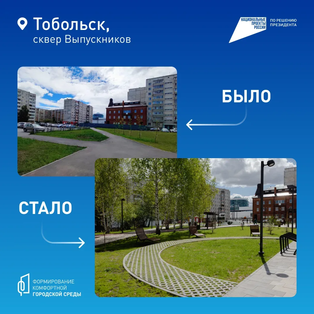 🌷 Хотите больше красивых и современных мест для прогулок?  Сейчас жители региона выбирают, какие общ