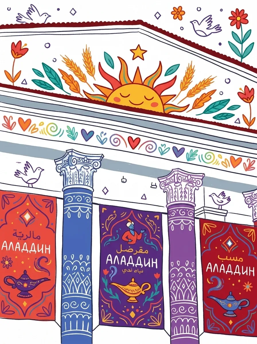 Мы не могли пропустить этот милый ИИ-тренд и сделали ТЮЗ нарисованным.  Сегодня на картинках те спек