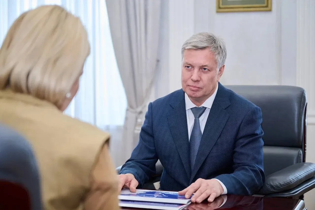 Вместе с Губернатором Ульяновской области Алексеем Русских открыли новое здание Ундоровского палеонт