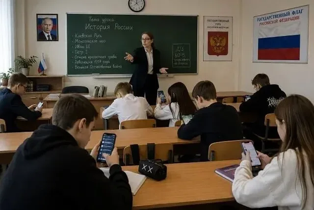 ❌Полный запрет смартфонов в школах поддерживает абсолютное большинство родителей в России, показало 