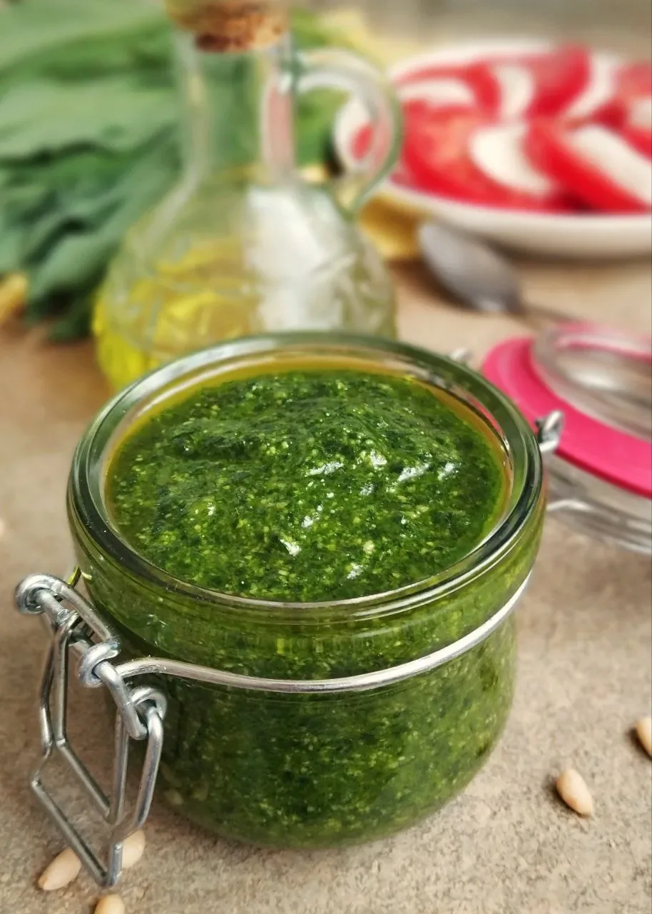 СОУС ПЕСТО ИЗ ЧЕРЕМШИ 🌿 Именно это песто я люблю больше всего, а к базилику я вообще спокойно отношу