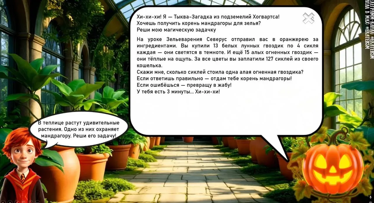 Итоговый урок - комплексное повторение по математике «Гарри Поттер» 3 класс  😍  Урок в формате квест