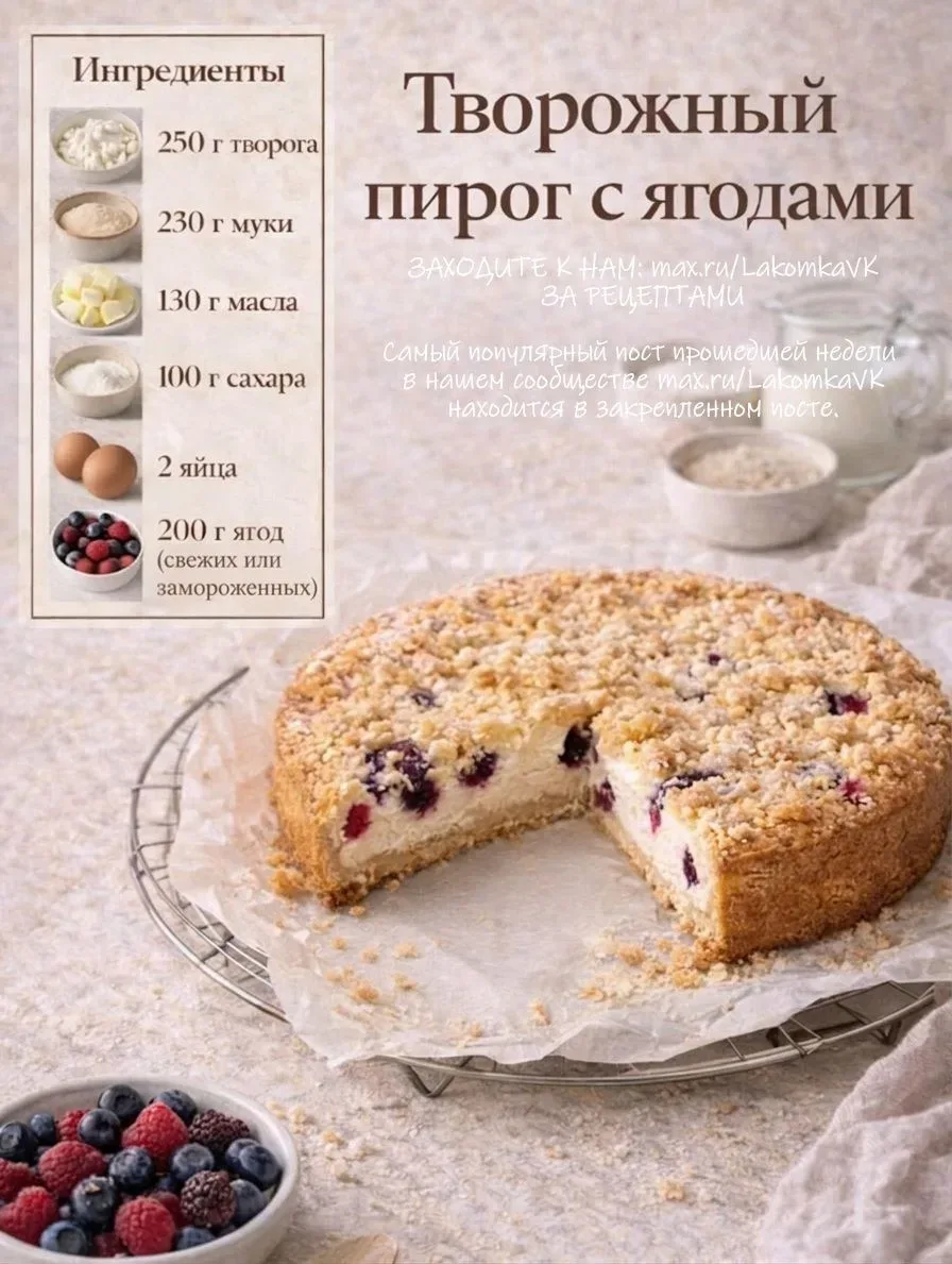 5 ДЕСЕРТОВ ИЗ ТВОРОГА  1. ТВОРОЖНЫЕ БУЛОЧКИ  Ингредиенты: • творог - 250 г • мука - 400 г • сливочно