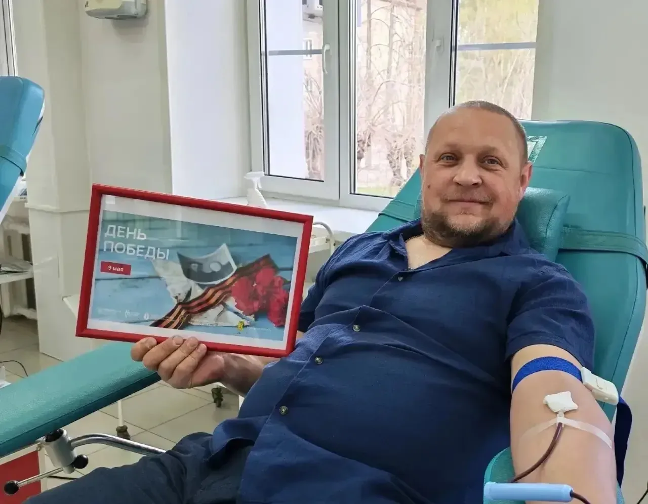 🩸В День Победы в Кирове сдал кровь донор с редким фенотипом  В субботу, 9 мая, в день Великой Победы