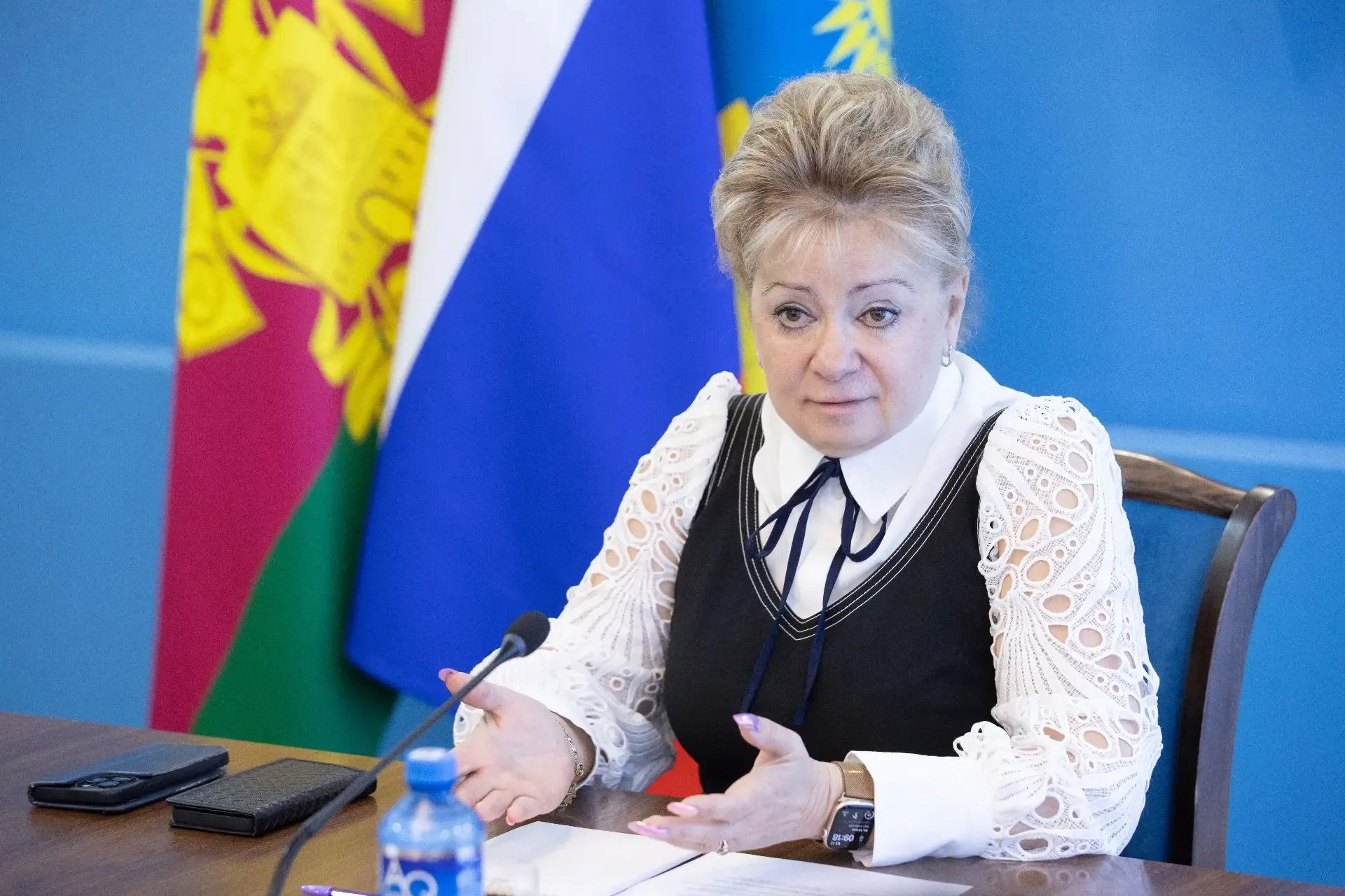 Светлана Маслова провела оперативное совещание   В работе участвовали заместители главы Анапы, предс