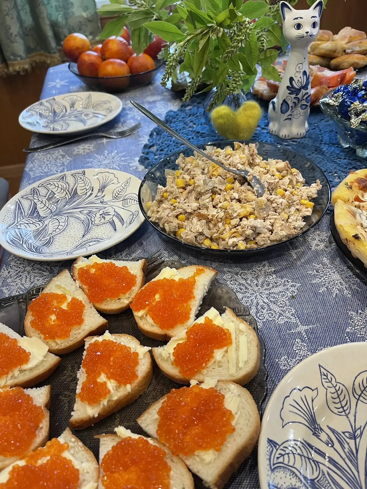 Собрались у папы все, сидим, душевно