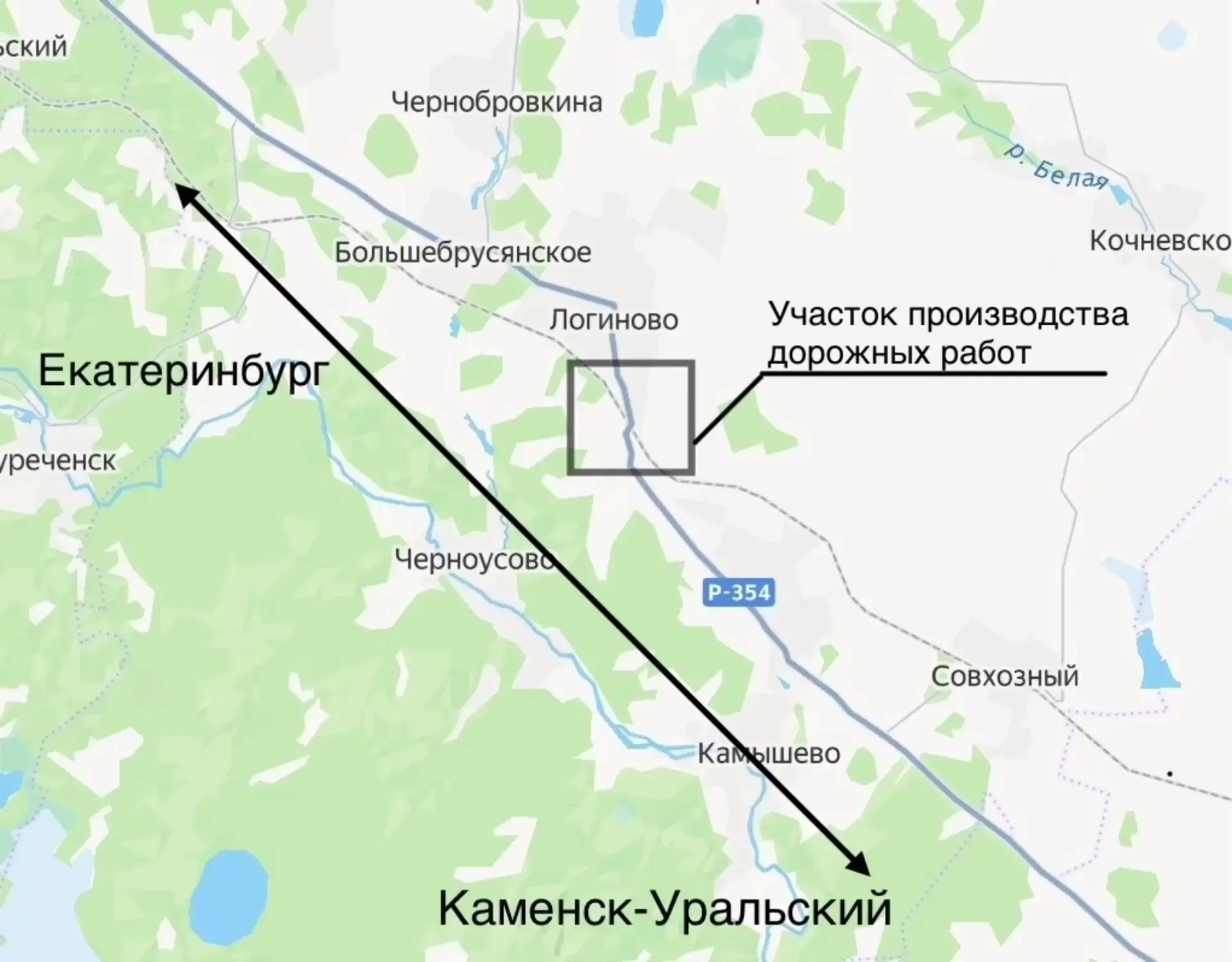 21 мая на трассе между Каменском и Екатеринбургом введут реверсивное движение  На 55-м километре тра