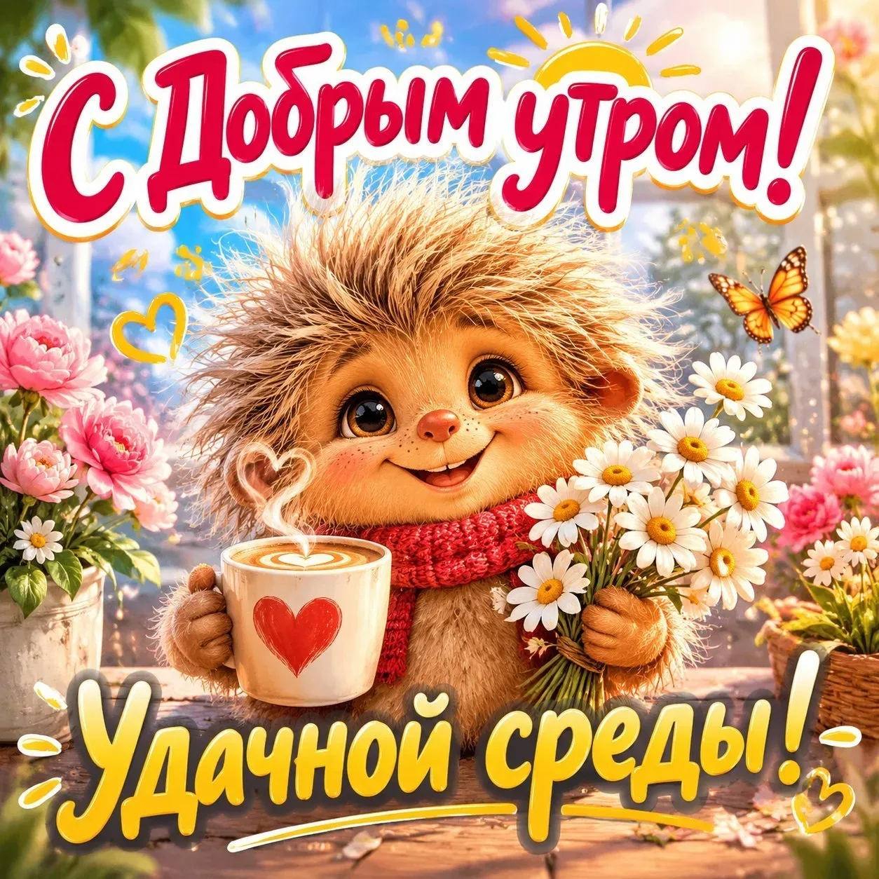 ☀️ С Добрым утром!   Пусть это утро подарит бодрость, хорошее настроение и заряд энергии на весь ден