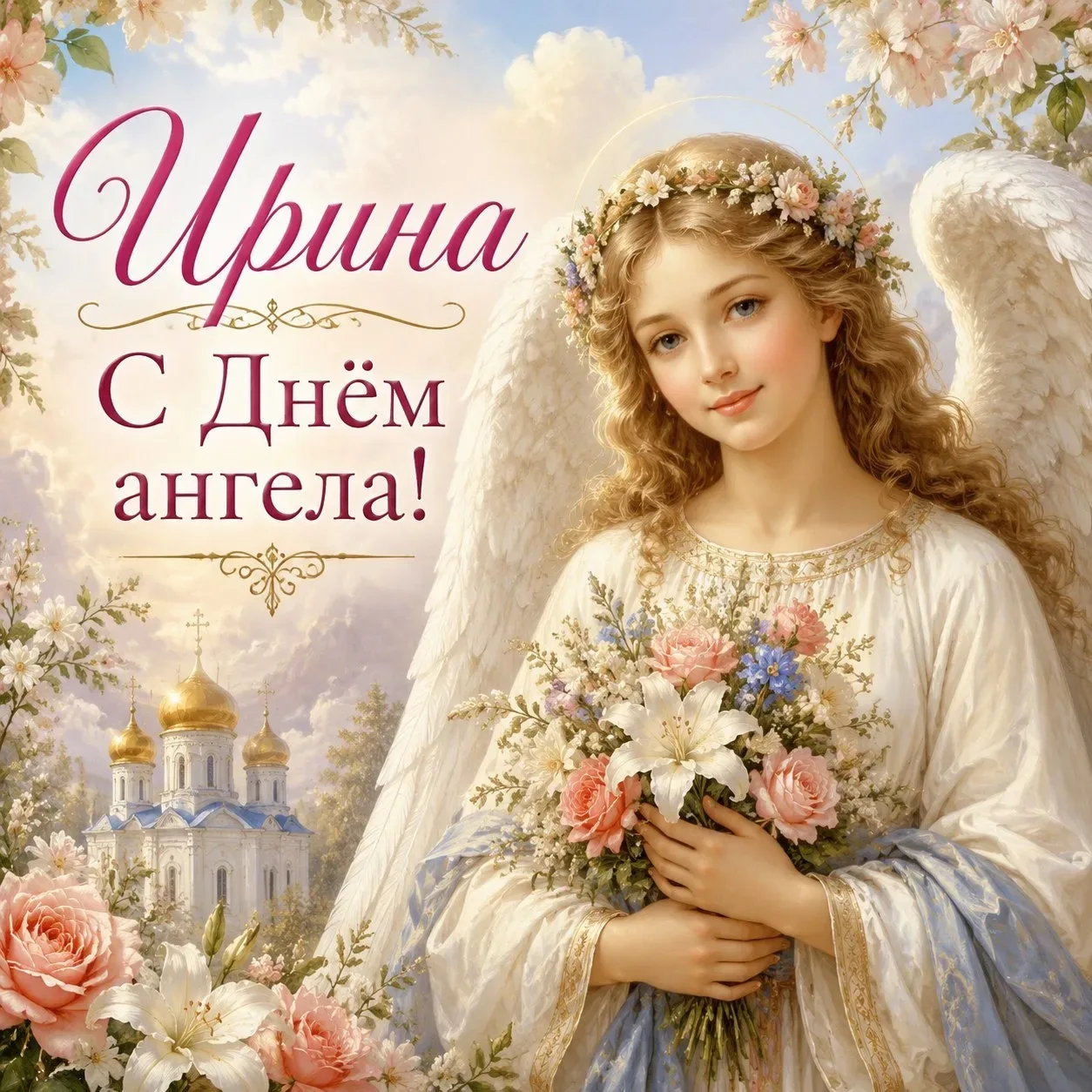 💐 18 мая — именины Ирины  Сегодня свои именины отмечают Ирины — красивые, сильные и светлые души ✨  