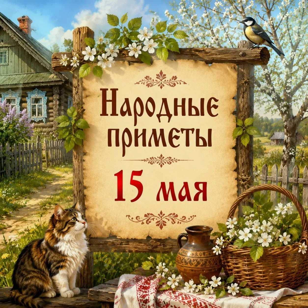 🌿 Народные приметы 15 мая — Борис и Глеб  🌿  День, когда старались жить в мире, налаживать отношения