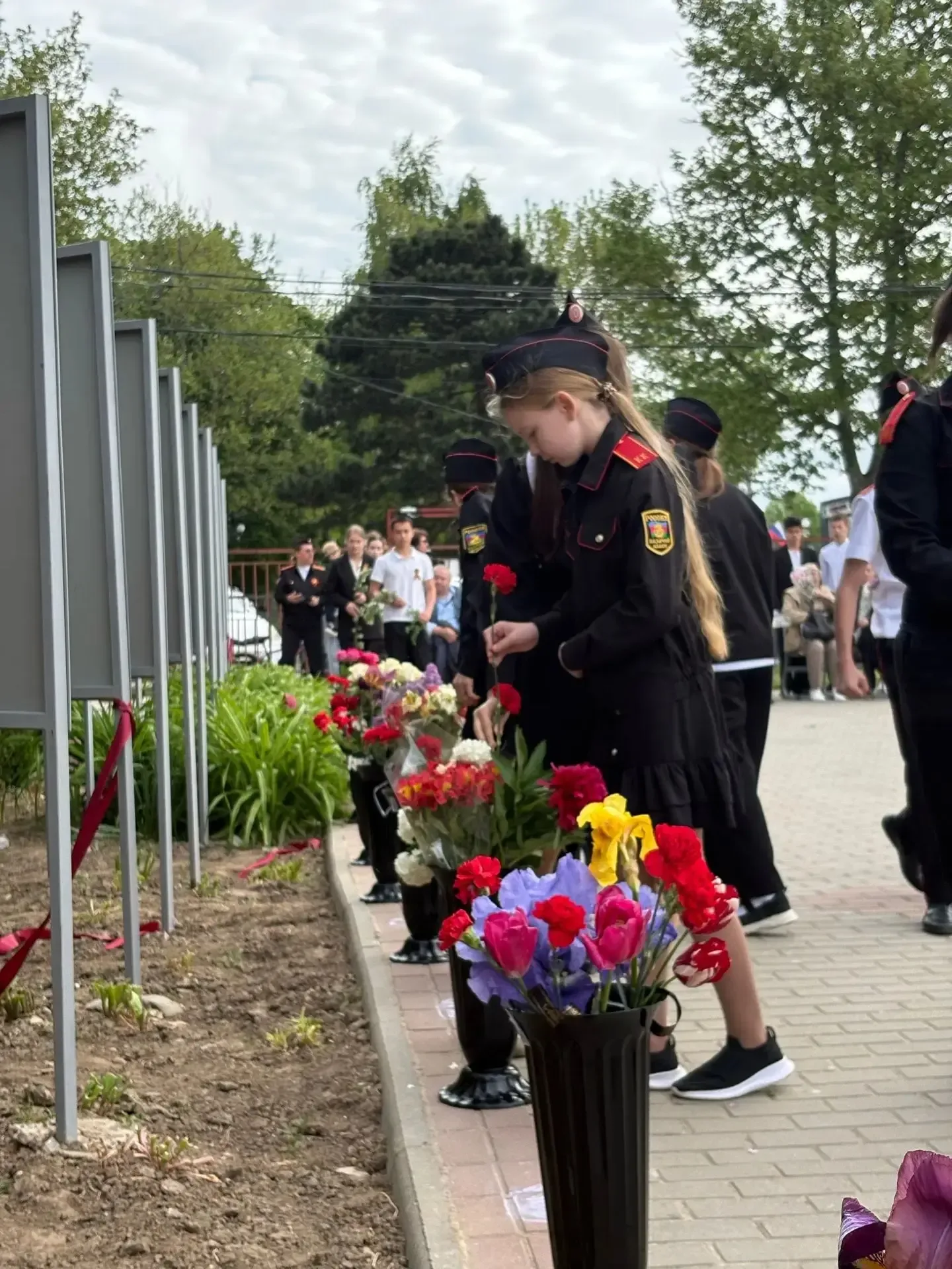 Аллея памяти участникам СВО.  15 мая 2026 года в МБОУ СОШ № 6 прошло торжественное мероприятие, посв