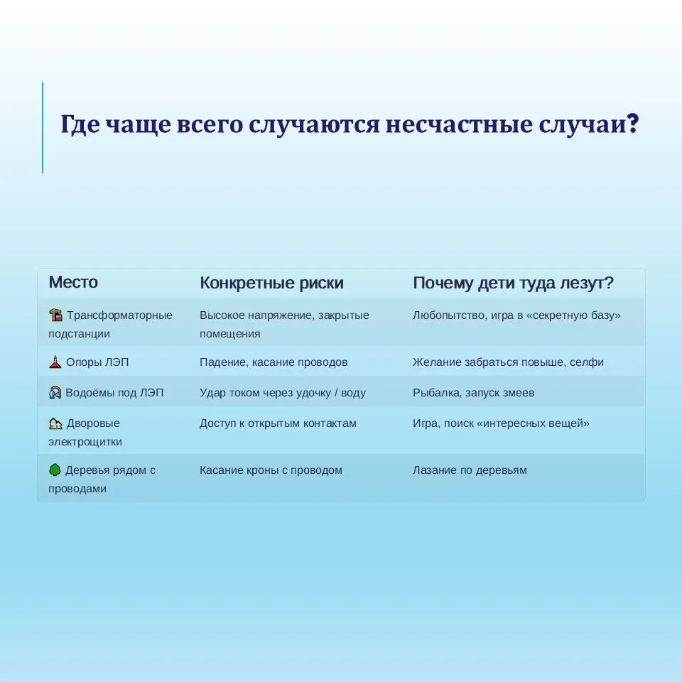 Расскажите детям об опасности электричества! С ранних лет людям дают знания о созидательной, и, в то