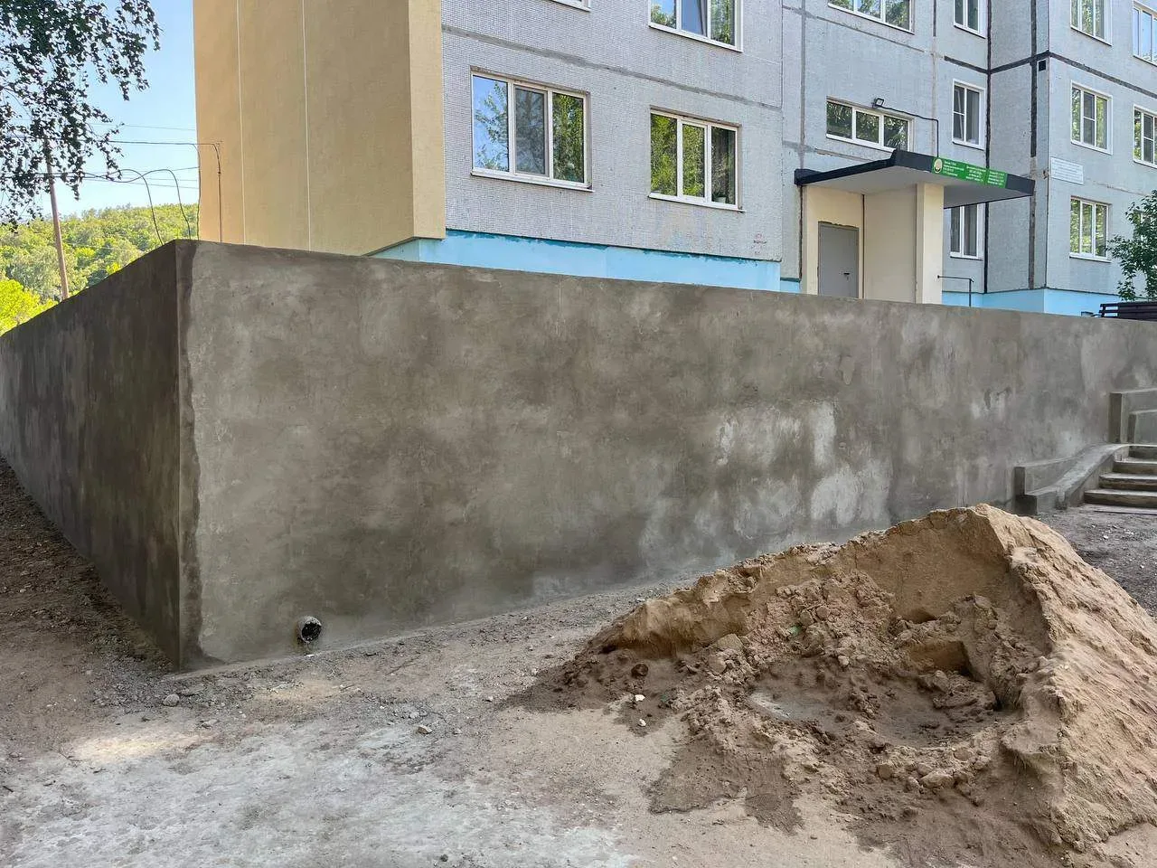 🔥Сезон благоустройства в Жигулёвске: продолжаем рассказывать о стройках. Тема дня — подпорные стенки