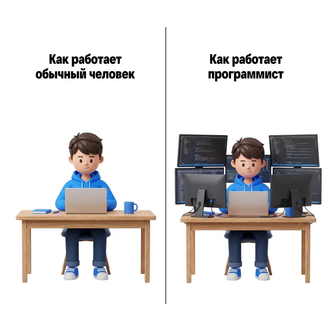Согласны? Узнали?  Или коротко о том, как ощущается работа специалистов разных IT-сфер.   С вас 🔥, е